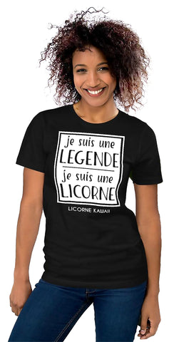 T-shirt licorne
