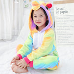 Pyjama Licorne multicolore